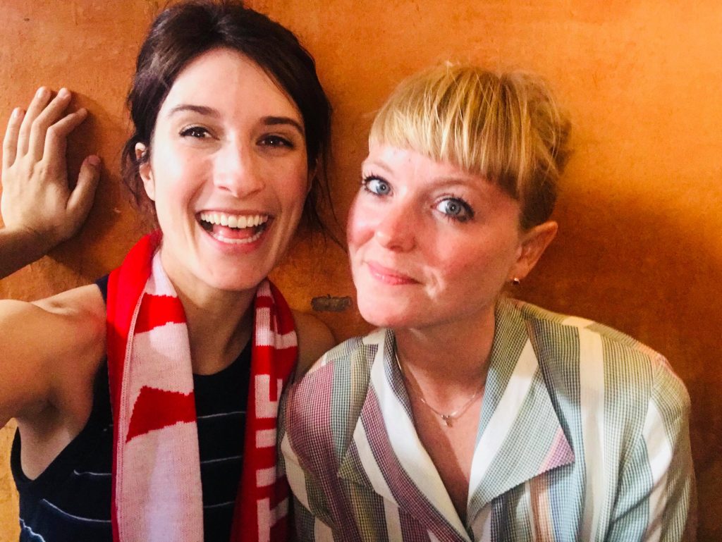 Sys Bjerre sammen med Vanessa, 2018