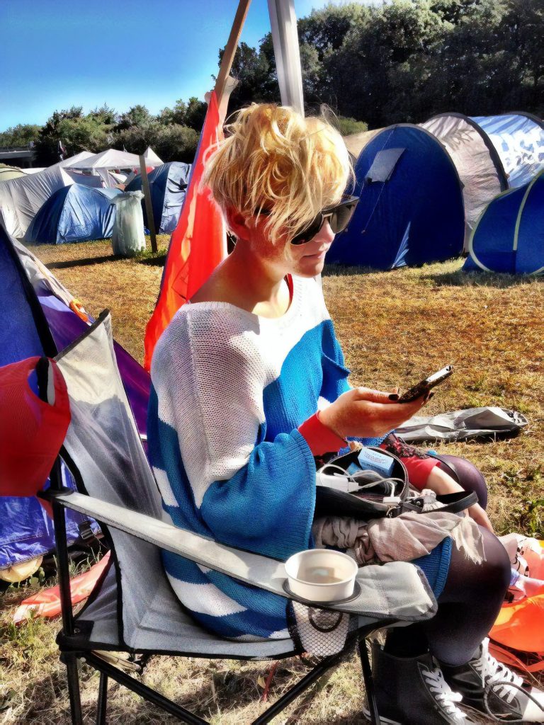 Sys Bjerre på festival